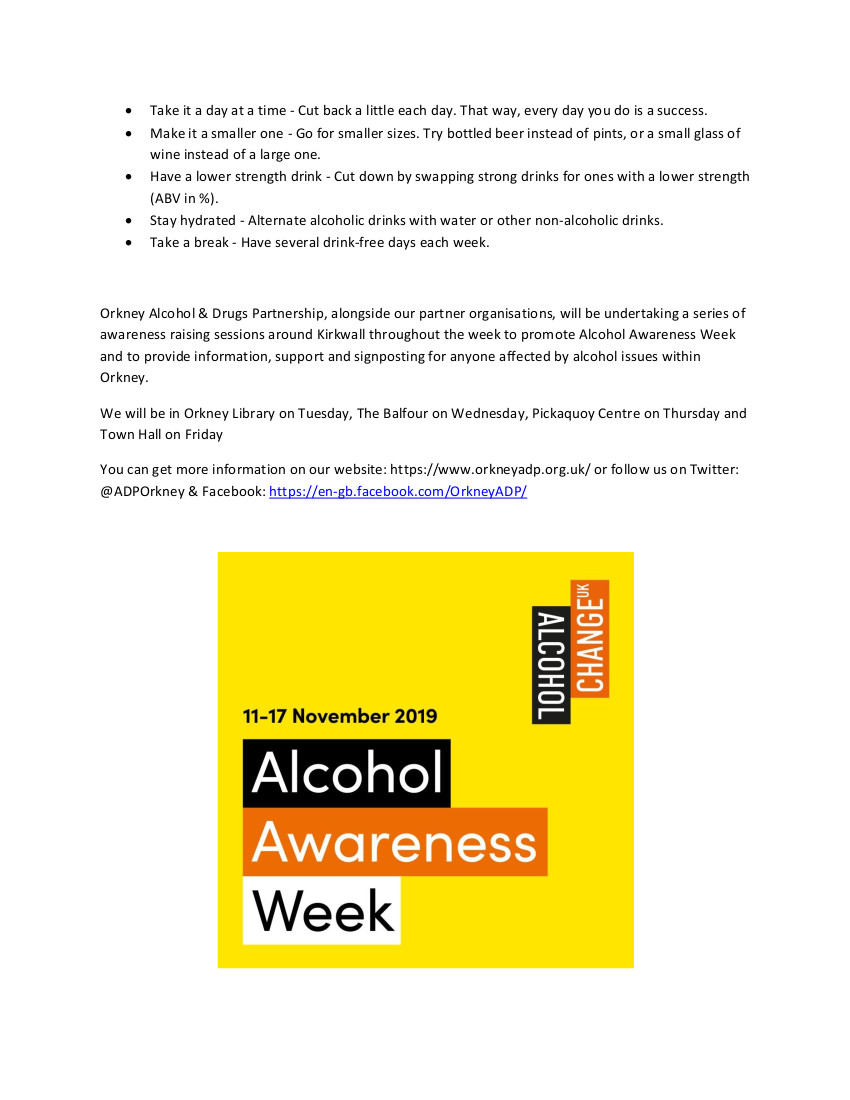 Alcohol Awareness 