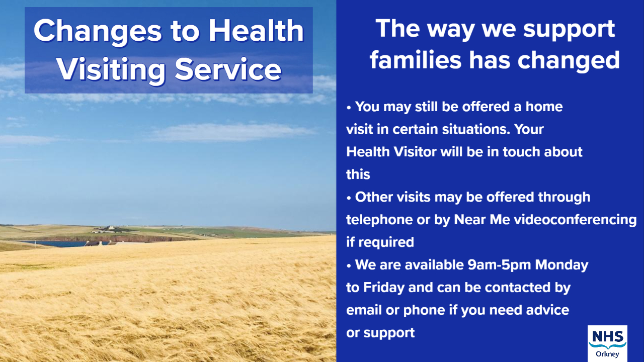 Health Visiting service changes 