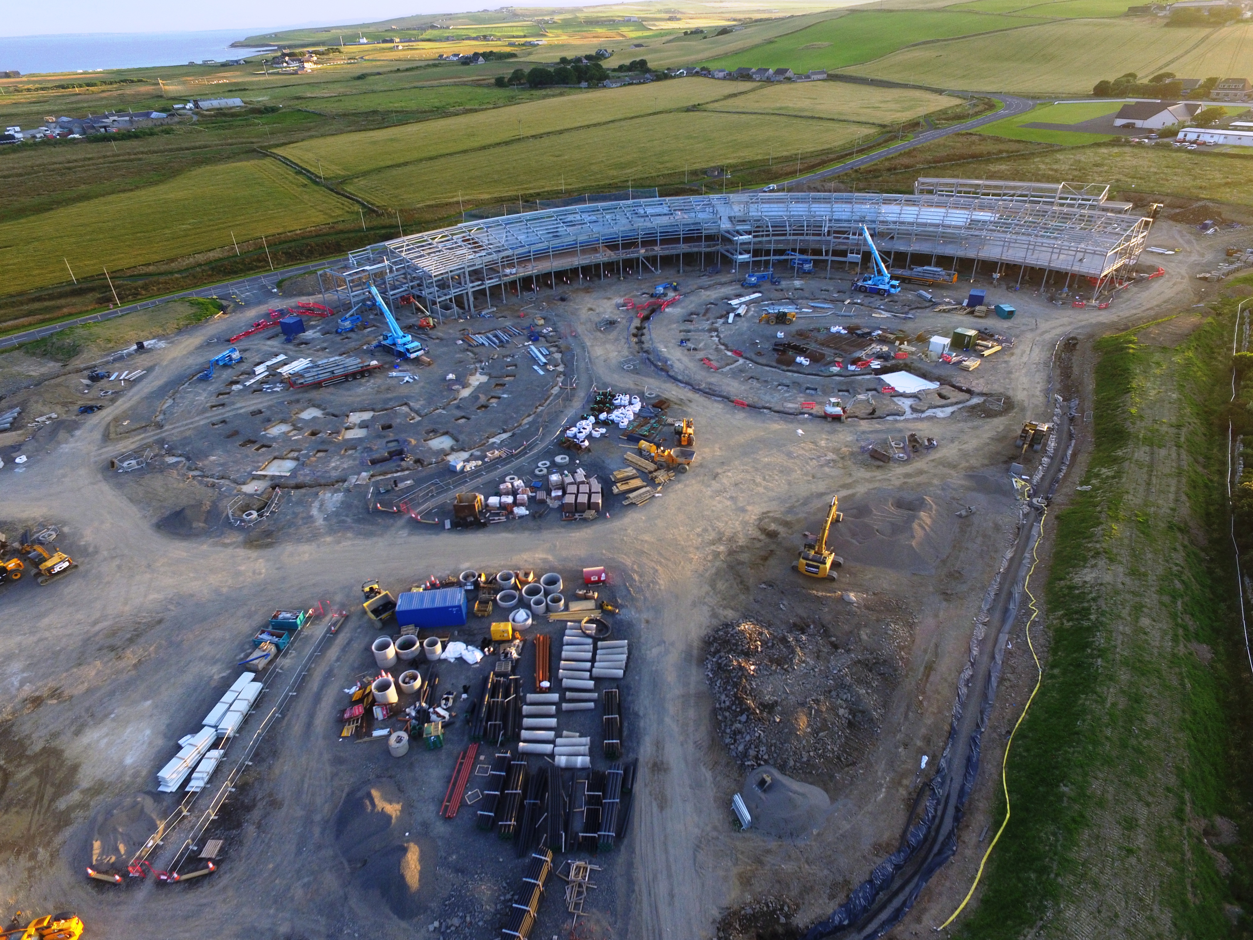 Aerial shot of hospital 1 