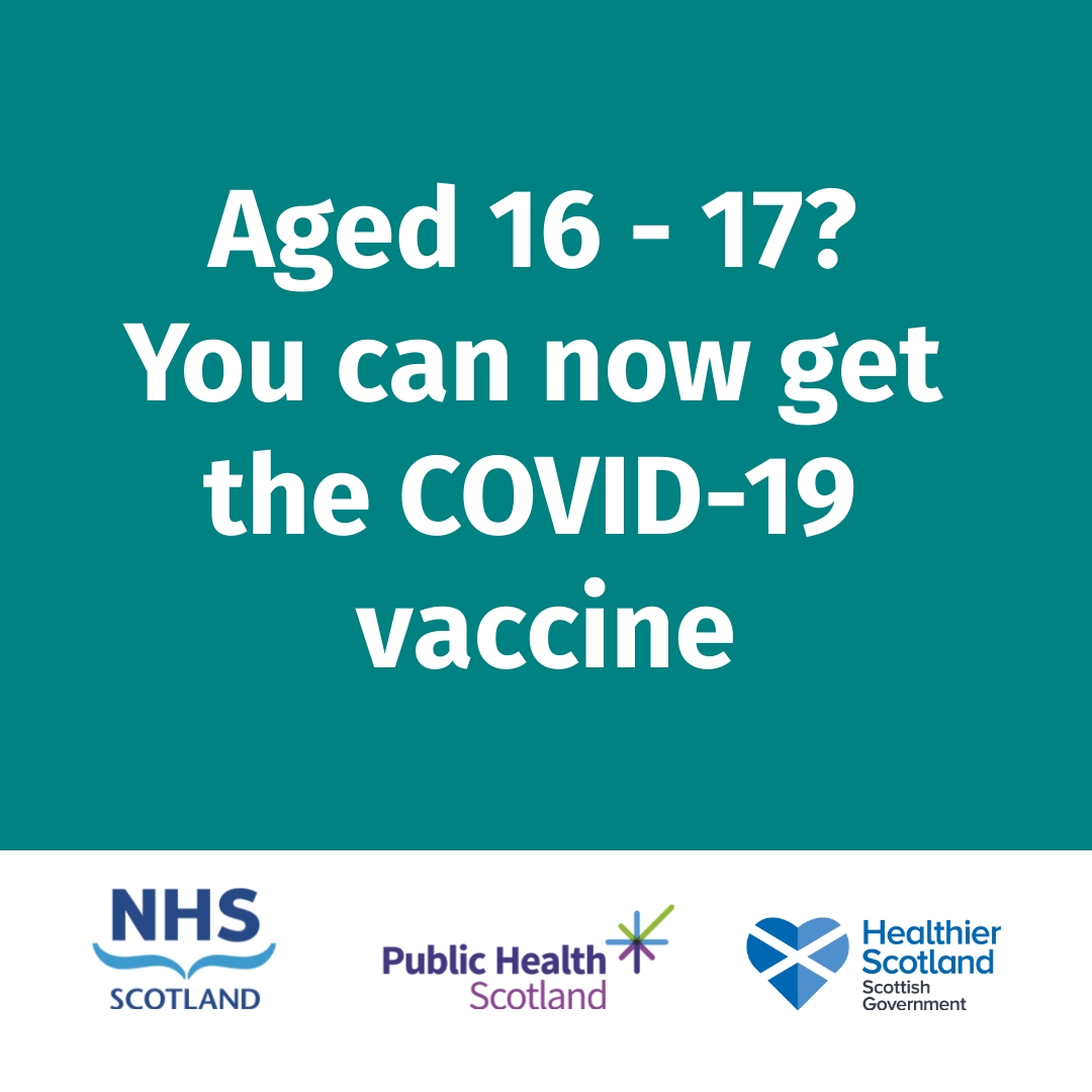 Vaccination for 16 and 17 